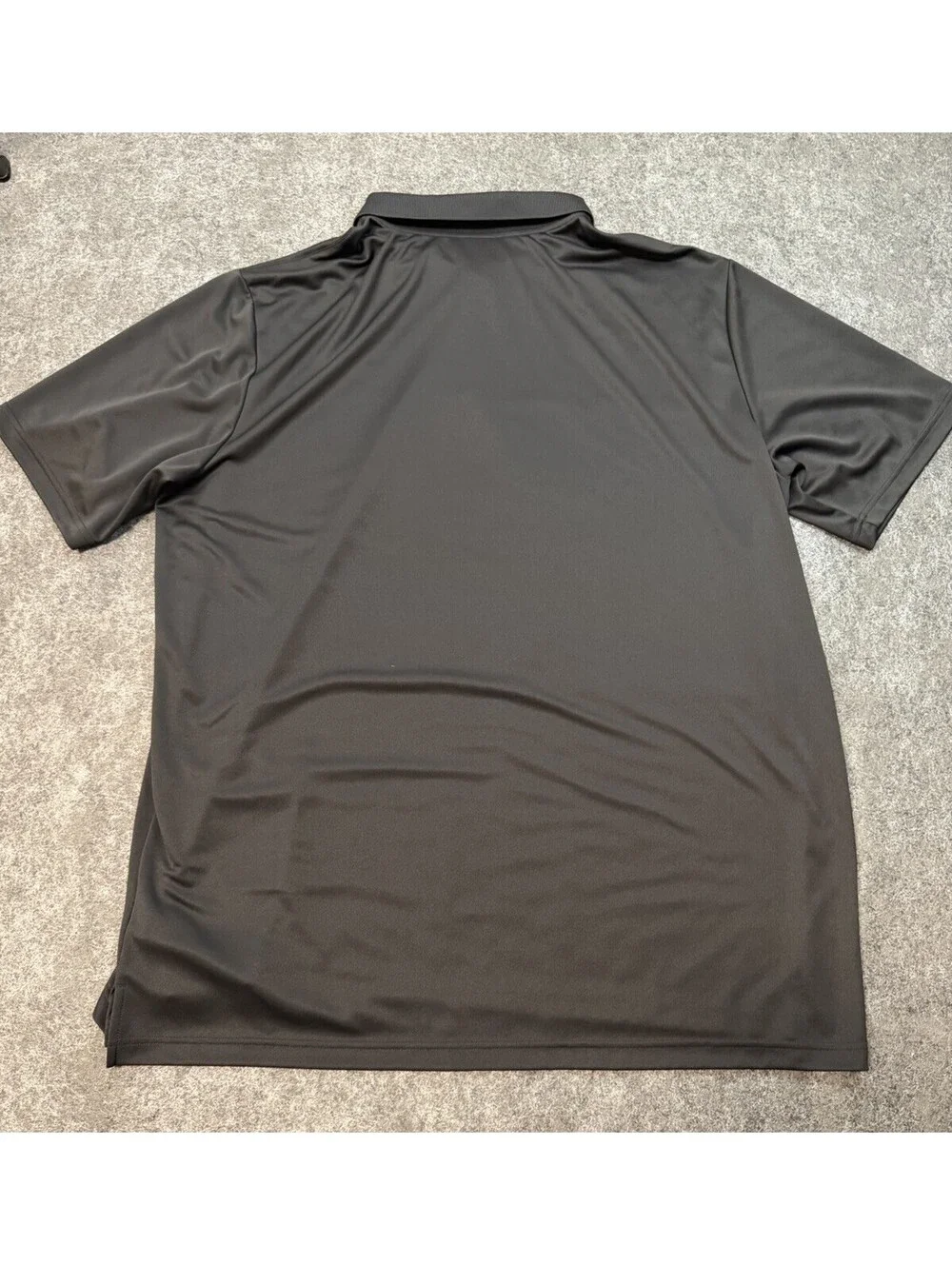 Adidas Primegreen Mens 3XLT Black Performance Golf Polo Shirt Big Tall